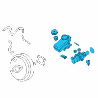 OEM 2015 Infiniti QX50 Cylinder Brake Master Diagram - D6010-1CX5A