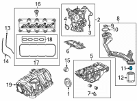 OEM Jeep OIL FILTER ADAPTER Diagram - 68453088AA