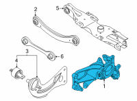 OEM 2022 Ford Maverick KIT - BUSHING REPAIR Diagram - NZ6Z-5B758-A