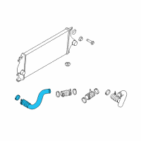 OEM 2019 Nissan Titan XD Hose Air Inlet Diagram - 14463-EZ40A