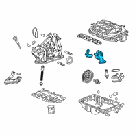 OEM Acura RLX Base, Oil Filter Diagram - 15301-R9P-A00