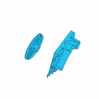 OEM Dodge Fan MODUL-Radiator Cooling Diagram - 68003974AB