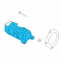 OEM 2003 Dodge Stratus Engine Starter Diagram - 4606875AE