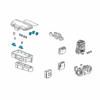 OEM Acura RL Fuse, Block (30A) Diagram - 38231-S04-003