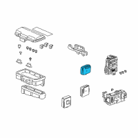 OEM 2001 Acura CL System Unit, Multiplex Control (Passenger Side) Diagram - 38850-S3M-A11