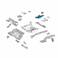 OEM 2013 Toyota Prius C Jack Assembly Diagram - 09111-12230