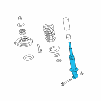 OEM Chevrolet Strut Diagram - 92269317