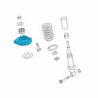 OEM 2013 Chevrolet Caprice Strut Mount Diagram - 92252101