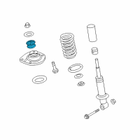 OEM 2016 Chevrolet SS Insulator-Rear Shock Absorber Upper Diagram - 92278224