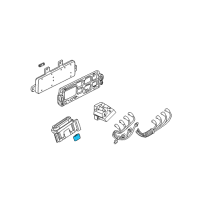 OEM 1998 Cadillac Eldorado Module, Knock Sensor Diagram - 16196410