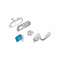 OEM Cadillac DeVille PCM Diagram - 16214848