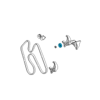 OEM Dodge W250 Pulley-Idler Diagram - 53009508