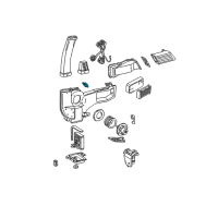 OEM 1987 Ford Aerostar Resistor Diagram - 4C2Z-19A706-BA