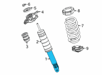 OEM 2022 Jeep Grand Wagoneer SUSPENSION Diagram - 68426978AB