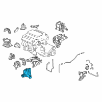 OEM 2015 Honda Accord Bracket, Transmission Mountingbase (Upper) Diagram - 50675-TE1-A50