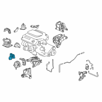 OEM 2012 Acura TL Bracket, Transmission Mounting (Lower) (Mt) Diagram - 50650-TK5-A50