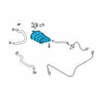 OEM Kia Canister Assembly Diagram - 31420D5500