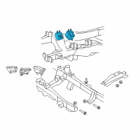 OEM 2005 Ford Ranger Front Mount Diagram - 5L5Z-6038-AA