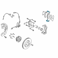 OEM 2022 Kia Sportage Spring-Pad Diagram - 58144D3000