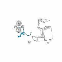 OEM 2010 Jeep Commander Wiring-HEADLAMP Diagram - 5175068AA