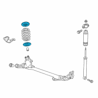 OEM Chevrolet Cruze Lower Insulator Diagram - 90538496