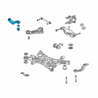 OEM 2018 Acura RDX Arm, Left Rear (Upper) Diagram - 52400-STK-A01