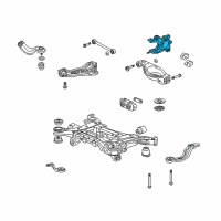 OEM 2011 Acura RDX Knuckle, Left Rear Diagram - 52215-STK-A01