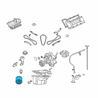 OEM 2007 Dodge Dakota Filter-Engine Oil Diagram - 4781452BF