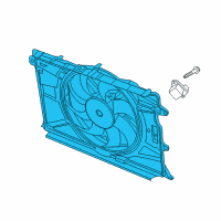 OEM Jeep FANMODULE-Radiator Cooling Diagram - 68248150AA