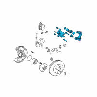 OEM 2010 Scion tC Caliper Diagram - 47730-20640