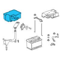 OEM Honda Box Assembly Diagram - 31523-TRX-A01