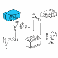 OEM 2019 Honda Passport Box Assembly Diagram - 31523-TRX-A01