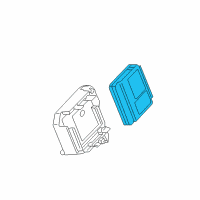 OEM 2001 Chevrolet Cavalier Module Diagram - 19116418