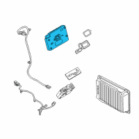 OEM 2017 Lincoln MKX Module Diagram - GB5Z-14G371-CFA