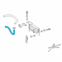 OEM 2022 Toyota Tacoma Oil Hose Diagram - 32943-04100