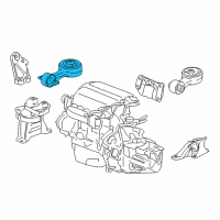 OEM 2013 Acura ILX Rod, Torque (Upper) Diagram - 50880-TR7-A01