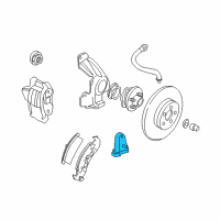 OEM Pontiac Front Speed Sensor Diagram - 19259629