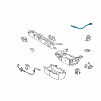 OEM 2001 Toyota Highlander Sensor Diagram - 89467-48011