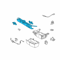 OEM 2001 Toyota Highlander Valve Assembly Diagram - 25701-20160