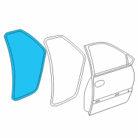 OEM Chrysler Town & Country WEATHERSTRIP-Front Door Diagram - 4717728AC