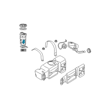 OEM 2008 Dodge Ram 3500 Fuel Pump Module/Level Unit Diagram - 68003468AB