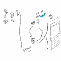 OEM Handle, Outside Diagram - CV6Z-5422404-DA