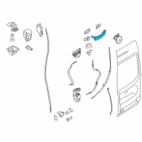 OEM Ford Transit-350 HD Handle, Outside Diagram - CV6Z-5422404-DA