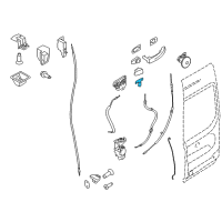 OEM 2017 Ford Transit-350 Handle, Inside Diagram - CK4Z-9946318-A