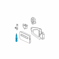 OEM 2003 Dodge Ram 2500 Plug Diagram - 68304194AA