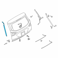 OEM 2015 Ford Escape Actuator Assembly Diagram - CJ5Z-14B351-A