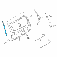 OEM 2013 Ford Escape Actuator Assembly Diagram - CJ5Z-14B351-A