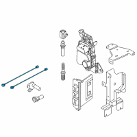 OEM Mercury Monterey Knock Sensor Diagram - 2R3Z-12A699-AA