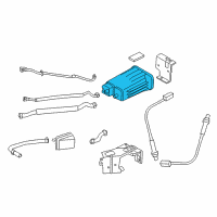 OEM 2013 Kia Forte Canister Assembly Diagram - 314101M651