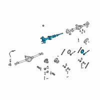 OEM Jeep Wrangler Axle Shaft Assembly Driveline And Axles Diagram - 68003272AA